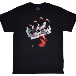 Outlet Judas Priest British Steel Black T-Shirt T-Shirt | Judas Priest