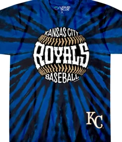 New Kansas City Royals Burst Tie-Dye T-Shirt T-Shirt | Kansas City Royals