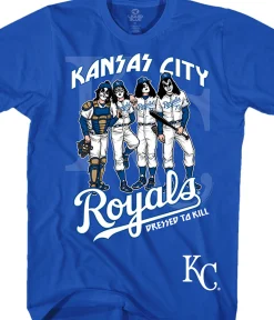 Hot Kansas City Royals Dressed to Kill Blue T-Shirt T-Shirt | Kansas City Royals