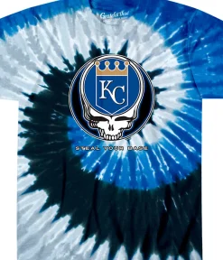 Clearance Kansas City Royals Steal Your Base Tie-Dye T-Shirt T-Shirt | Kansas City Royals