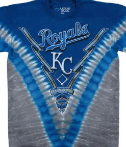 Hot Kansas City Royals V Tie-Dye T-Shirt T-Shirt | Kansas City Royals