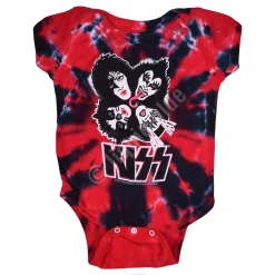 Best KISS Burst Tie-Dye Onesie Kids Onesies | Kiss