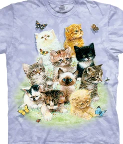 Best 10 Kittens Classic Cotton T-Shirt T-Shirt | Pets