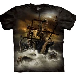 Online Kraken Classic Cotton T-Shirt T-Shirt | Other Mythical Creatures