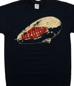 Clearance Led Zep Legend Navy T-Shirt T-Shirt | Led Zeppelin