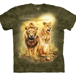 Best Lion Pair Classic Cotton T-Shirt T-Shirt | Wild Animals