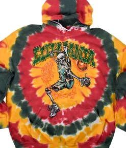 Fashion Lithuania Basketball Tie-Dye Hoodie Hoodie | Lithuania