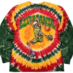 Outlet Lithuania Basketball Tie-Dye Long Sleeve T-Shirt Long Sleeve | Lithuania