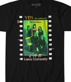 Discount Live At Leeds Black Athletic T-Shirt Athletic T-Shirt | Yes