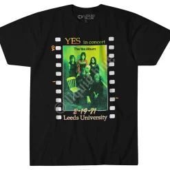 Discount Live At Leeds Black Athletic T-Shirt Athletic T-Shirt | Yes