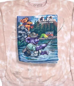 Fashion LL Rain Tie-Dye Sweatshirt Sweatshirt | Grateful Dead
