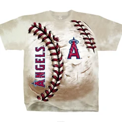 Clearance Los Angeles Angels Hardball Tie-Dye T-Shirt T-Shirt | Los Angeles Angels