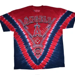 Best Los Angeles Angels V Tie-Dye T-Shirt T-Shirt | Los Angeles Angels
