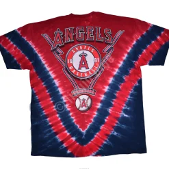 Best Los Angeles Angels V Tie-Dye T-Shirt T-Shirt | Los Angeles Angels