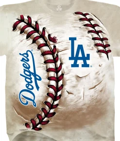 Online Los Angeles Dodgers Hardball Tie-Dye T-Shirt T-Shirt | Los Angeles Dodgers