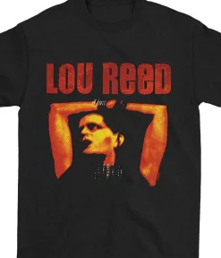 Clearance Lou Reed Rock And Roll Animal Black T-Shirt T-Shirt | Lou Reed