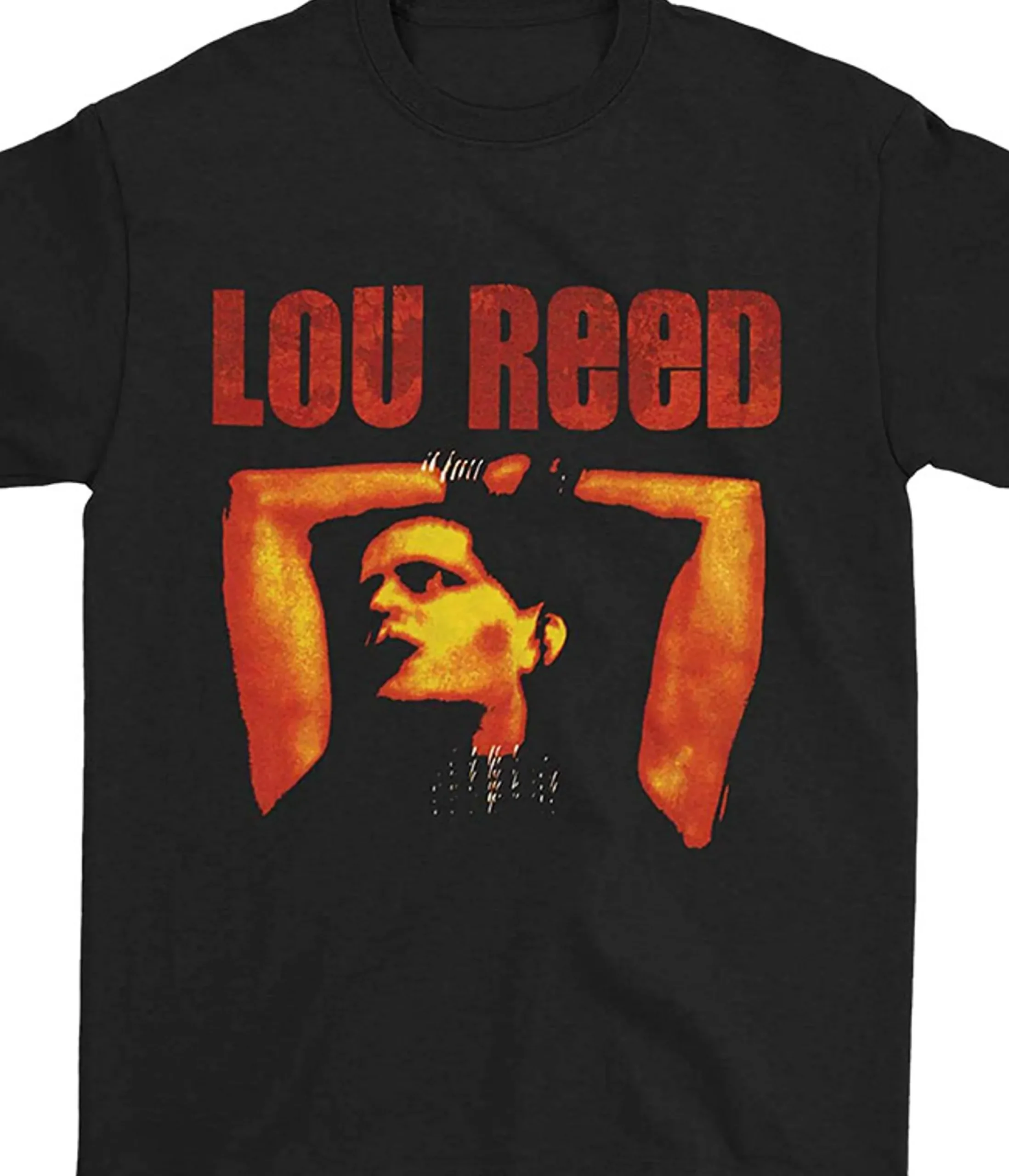 Clearance Lou Reed Rock And Roll Animal Black T-Shirt T-Shirt | Lou Reed