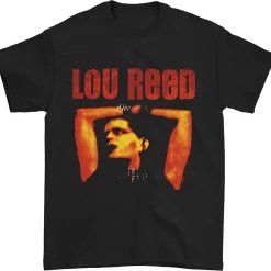 Clearance Lou Reed Rock And Roll Animal Black T-Shirt T-Shirt | Lou Reed