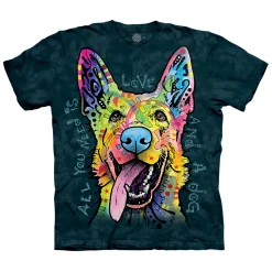 Online Love Shepherd Classic Cotton T-Shirt T-Shirt | Pets