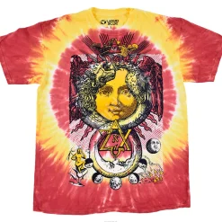 Discount Lunar Phase Tie-Dye T-Shirt T-Shirt | Light Fantasy