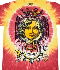 Discount Lunar Phase Tie-Dye T-Shirt T-Shirt | Light Fantasy