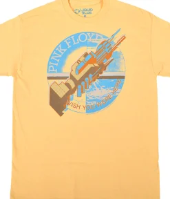 Hot Machine Gold Athletic T-Shirt Athletic T-Shirt | Pink Floyd