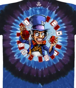 Fashion Mad Hatter Tie-Dye T-Shirt T-Shirt | Light Fantasy