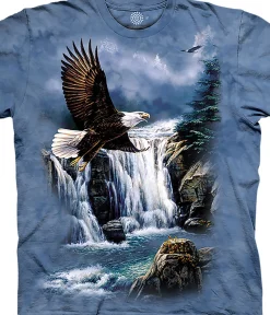 Discount Majestic Flight Classic Cotton T-Shirt T-Shirt | Birds