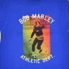 Online Marley Athletic Dept. Toddler Blue T-Shirt Kids Toddler | Rastafari Art