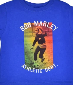 Online Marley Athletic Dept. Toddler Blue T-Shirt Kids Toddler | Rastafari Art
