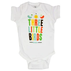 Sale Marley Bird Hearts White Onesie Kids Onesies | Rastafari Art