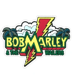 Hot Marley Bolt Magnet Rastafari Art | Bob Marley
