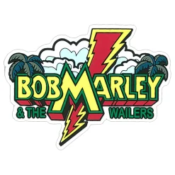 Hot Marley Bolt Magnet Rastafari Art | Bob Marley