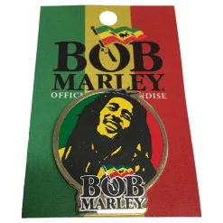 Online Marley Circular Enamel Pin Pins | Rastafari Art