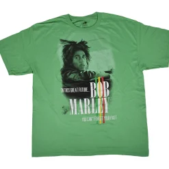 Fashion Marley Forget the Past Green T-Shirt T-Shirt | Rastafari Art