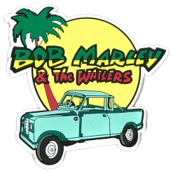 New Marley Jeep Magnet Rastafari Art | Bob Marley