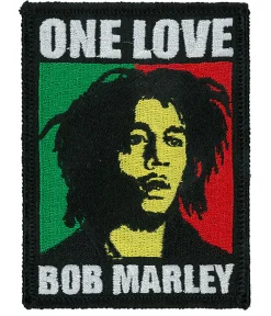 Fashion Marley One Love Patch Patches | Rastafari Art