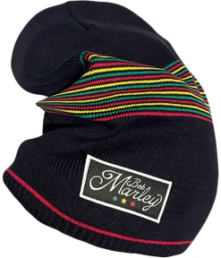 Online Marley Rasta Stripe Tam Hats | Rastafari Art