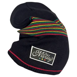 Online Marley Rasta Stripe Tam Hats | Rastafari Art