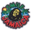 Hot Marley Smile Jamaica Magnet Rastafari Art | Bob Marley