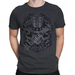 Sale Memorial Ballroom Dark Heather Poly-Cotton T-Shirt T-Shirt | Grateful Dead
