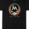 Sale Miami Marlins Steal Your Base Black Athletic T-Shirt Athletic T-Shirt | Miami Marlins