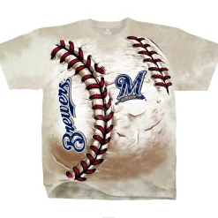 Best Milwaukee Brewers Hardball Tie-Dye T-Shirt T-Shirt | Milwaukee Brewers