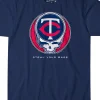 Fashion Minnesota Twins Steal Your Base Navy Athletic T-Shirt Athletic T-Shirt | Minnesota Twins