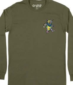 Sale Mod Bear Chest Long Sleeve T-Shirt Long Sleeve | Grateful Dead
