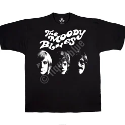 Discount Moody Blues Silhouette Black T-Shirt T-Shirt | Moody Blues