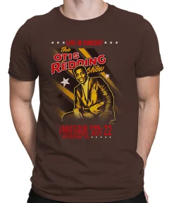 Discount Mosque Theatre Brown Athletic T-Shirt Athletic T-Shirt | Otis Redding