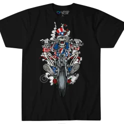 Sale Moto Sam Custom T-Shirt T-Shirt | Grateful Dead