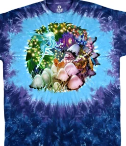 Discount Mushroom Garden Tie-Dye T-Shirt T-Shirt | Light Fantasy