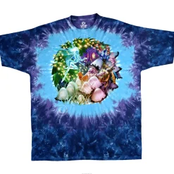 Discount Mushroom Garden Tie-Dye T-Shirt T-Shirt | Light Fantasy